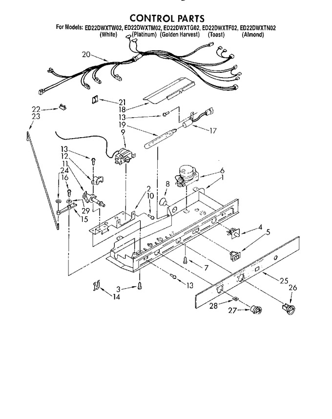 Diagram for ED22DWXTF02