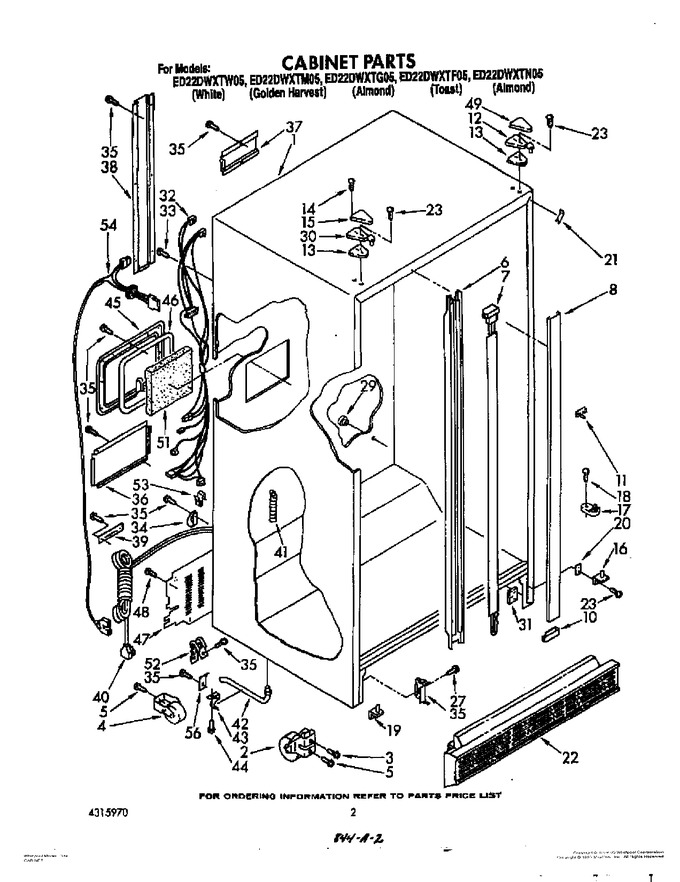 Diagram for ED22DWXTG05