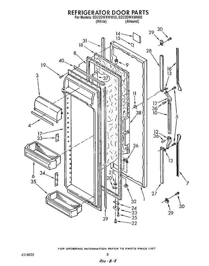 Diagram for ED22DWXWW00