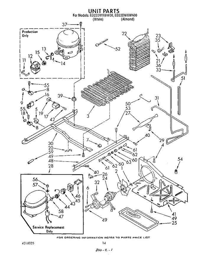 Diagram for ED22DWXWW00