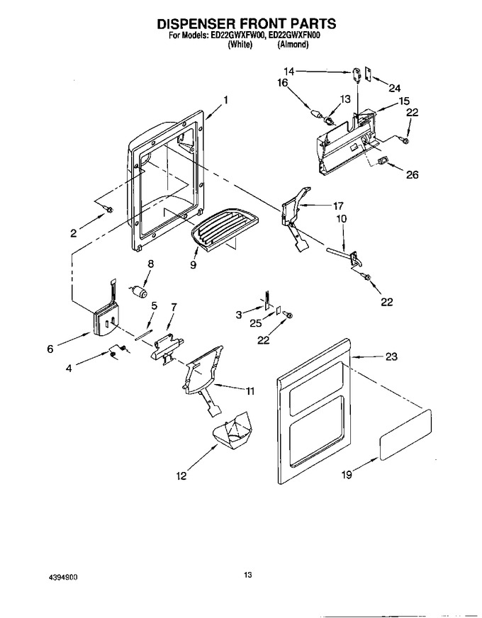 Diagram for ED22GWXFN00