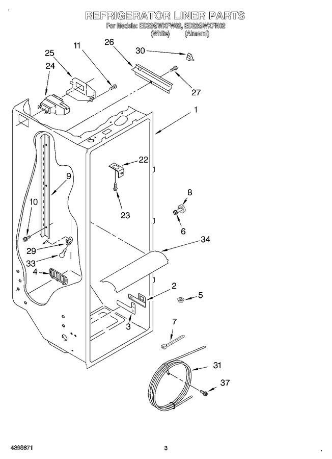 Diagram for ED22GWXFW02