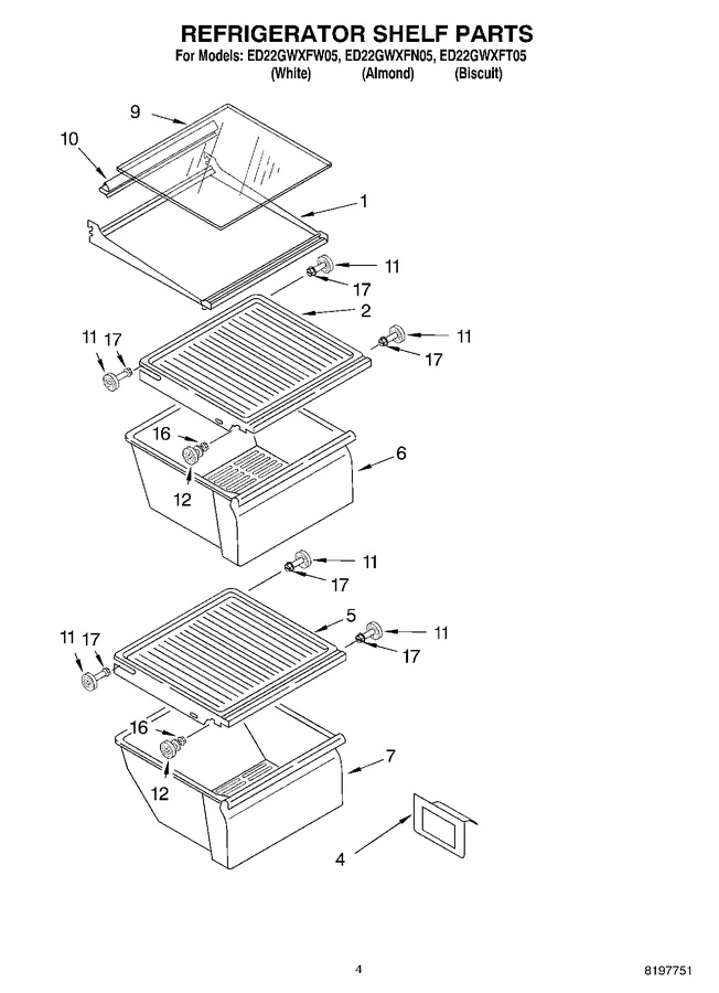 Diagram for ED22GWXFN05