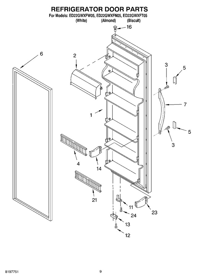 Diagram for ED22GWXFT05