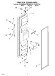 Diagram for 08 - Freezer Door