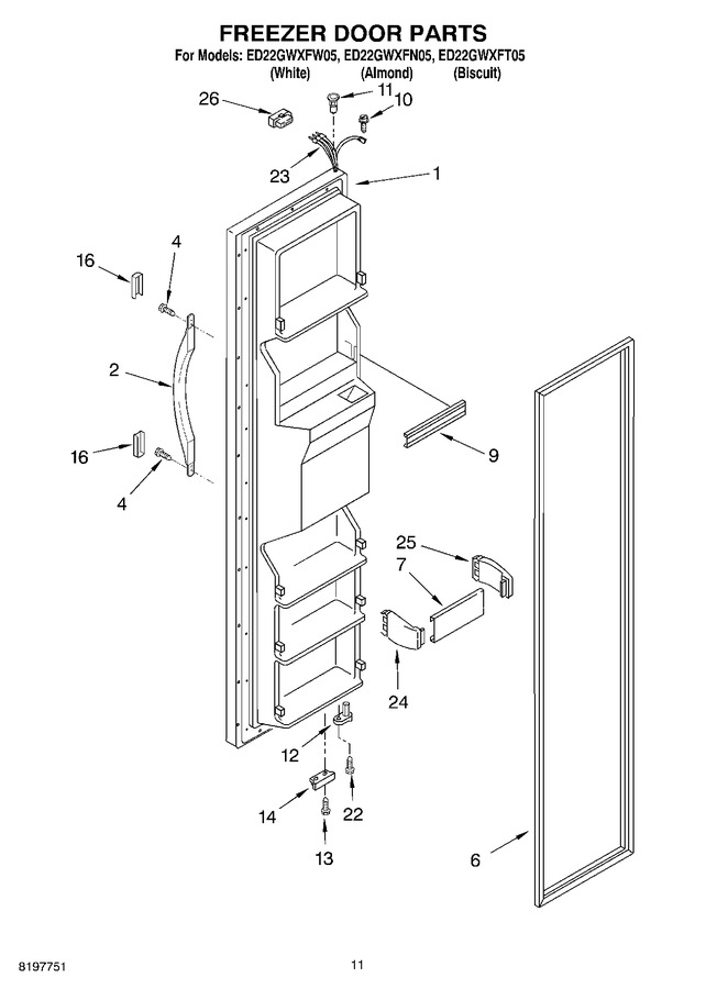 Diagram for ED22GWXFT05