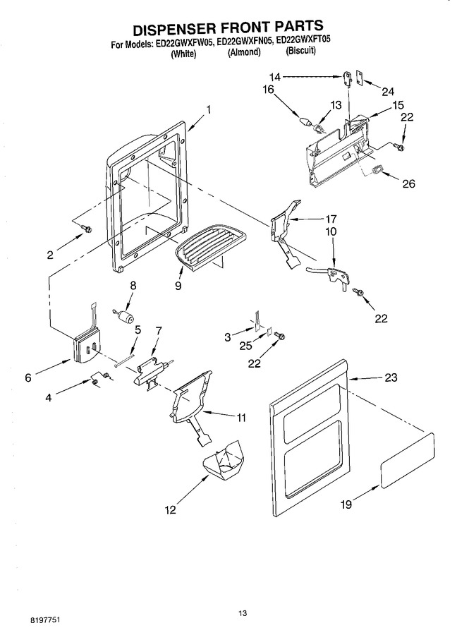 Diagram for ED22GWXFN05