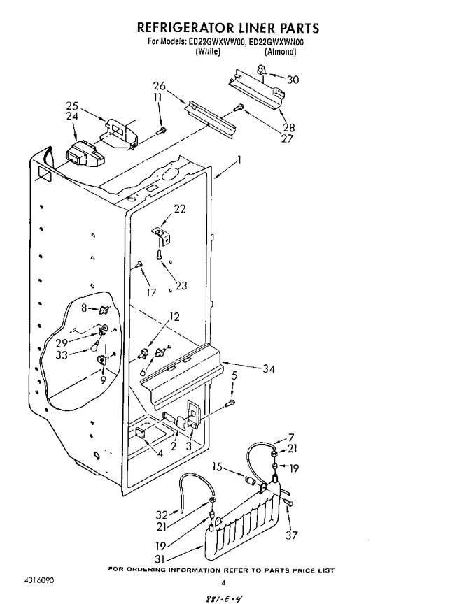 Diagram for ED22GWXWW00