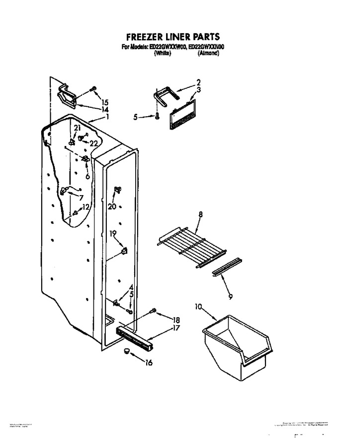 Diagram for ED22GWXXW00