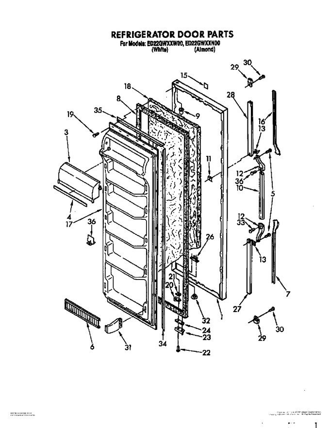 Diagram for ED22GWXXN00