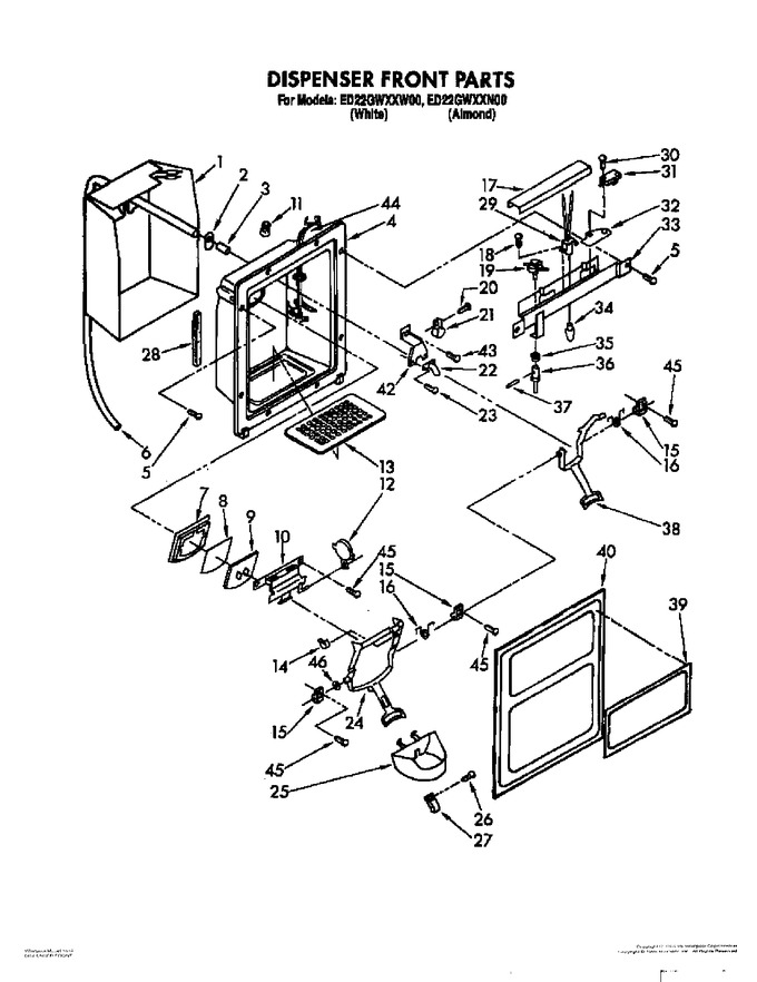 Diagram for ED22GWXXN00