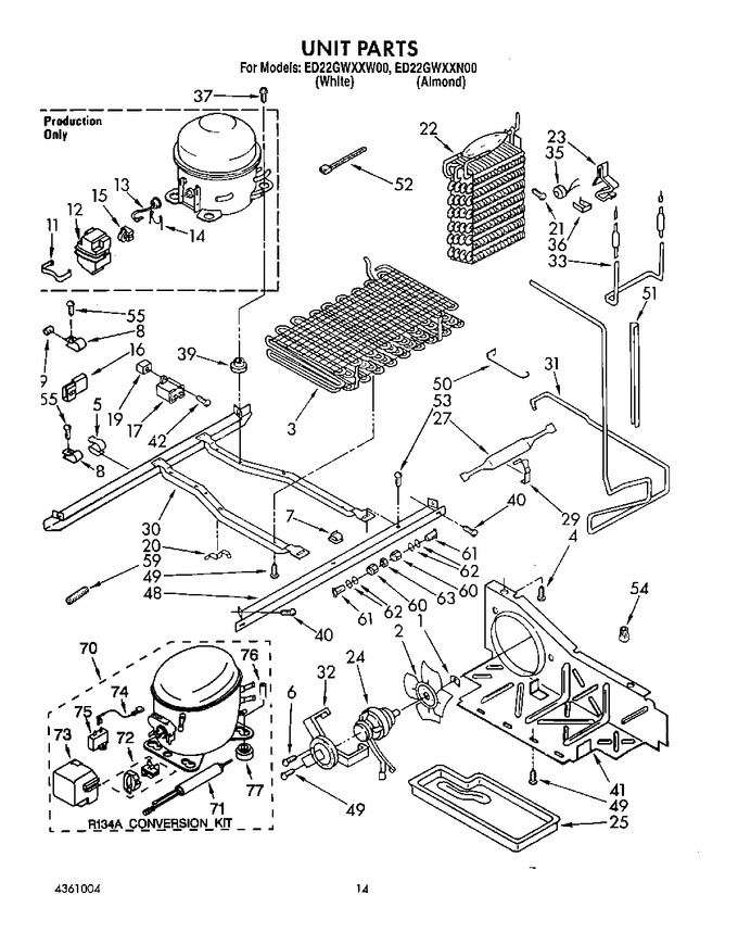 Diagram for ED22GWXXN00