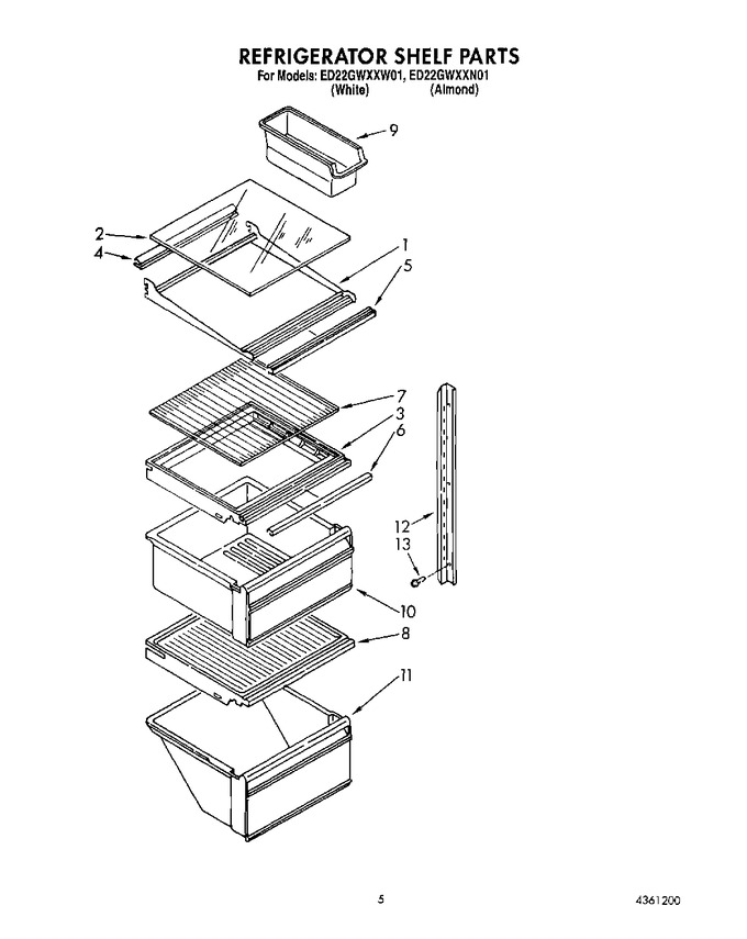 Diagram for ED22GWXXW01