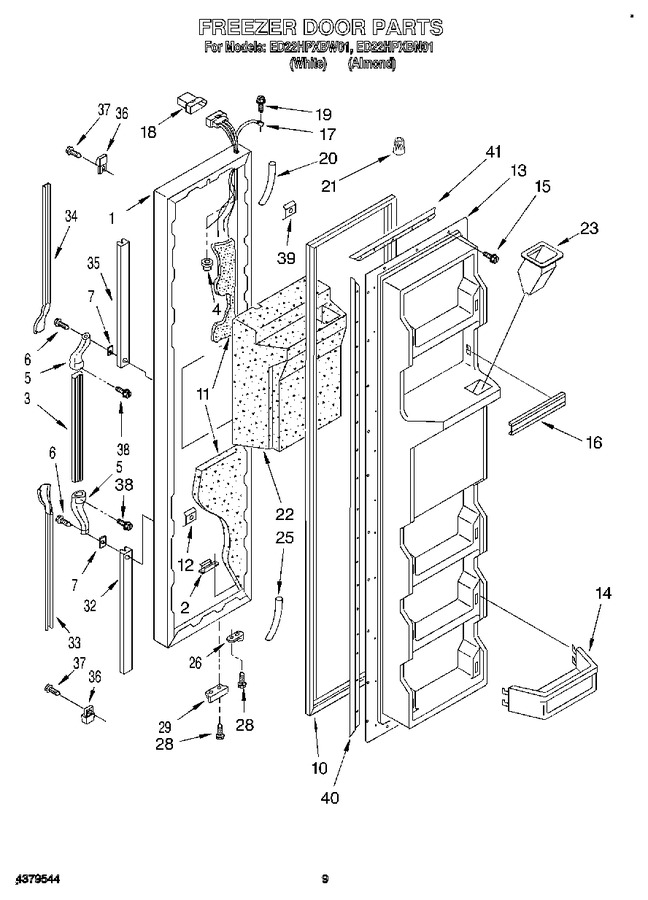 Diagram for ED22HPXBW01