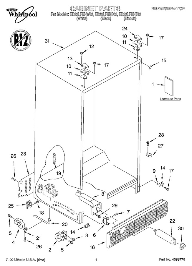 Diagram for ED22LFXHW02