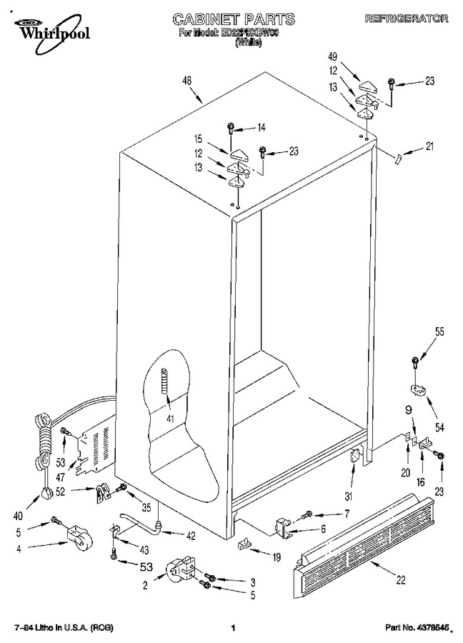 Diagram for ED22PBXBW00