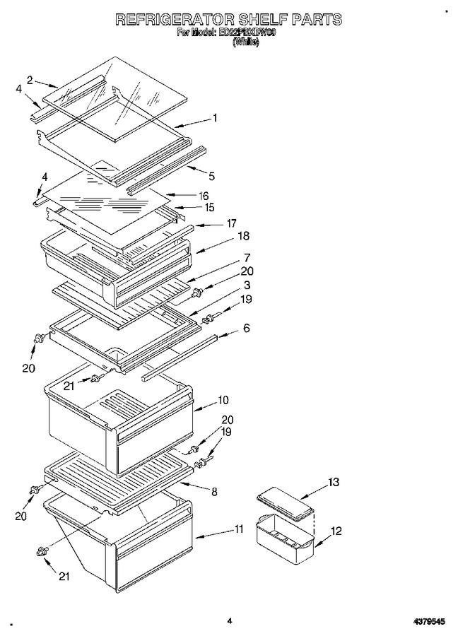 Diagram for ED22PBXBW00