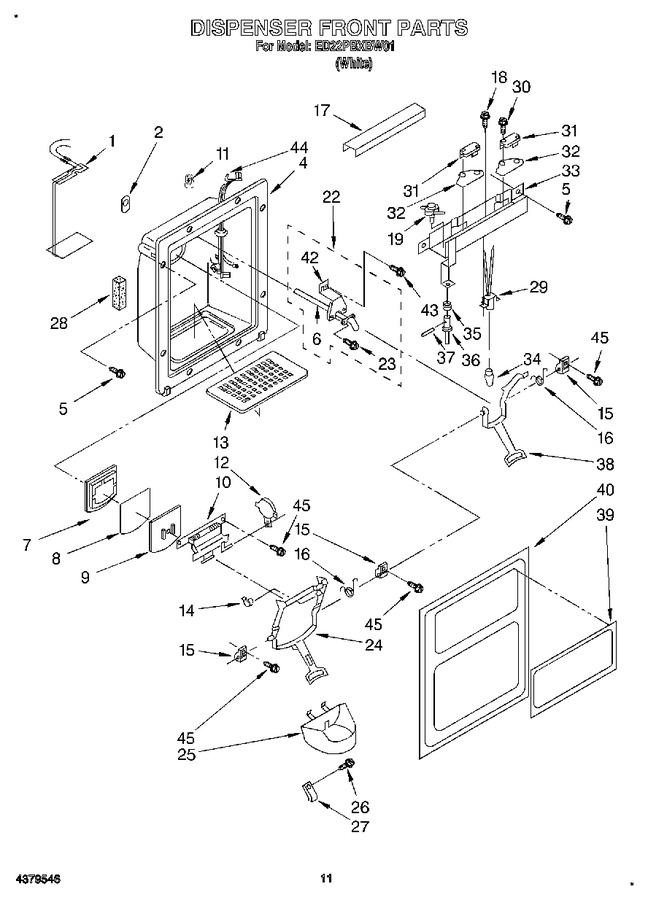 Diagram for ED22PBXBW01