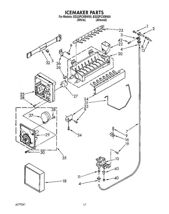 Diagram for ED22PCXBN00