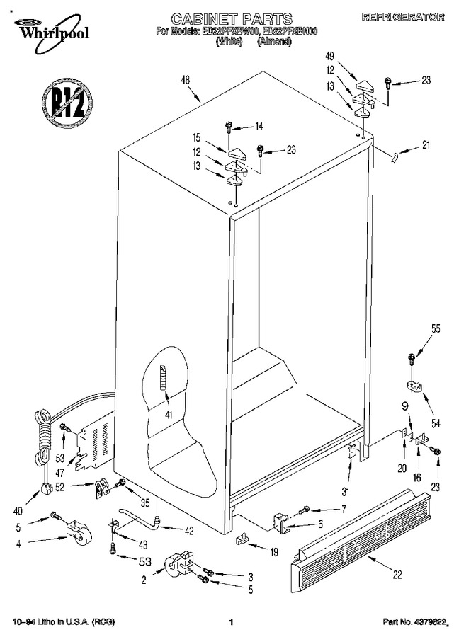 Diagram for ED22PFXBW00