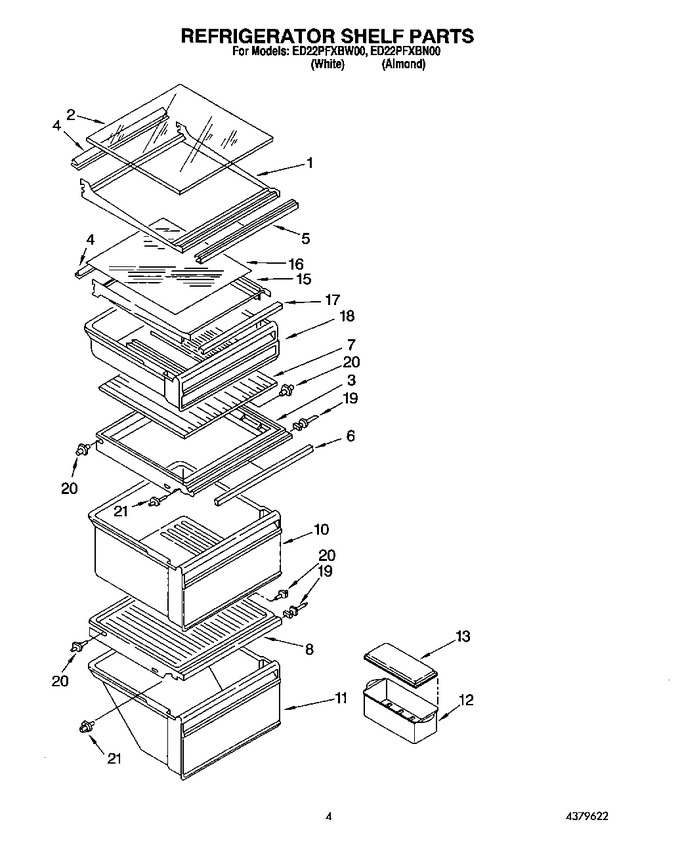 Diagram for ED22PFXBW00