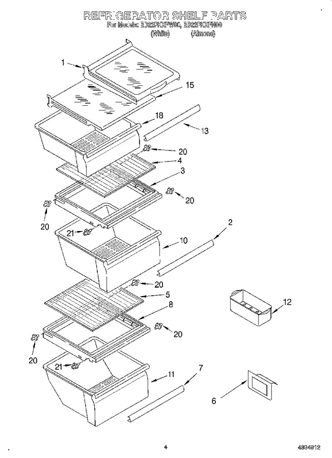 Diagram for ED22PKXFW00