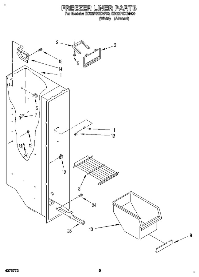 Diagram for ED22PSXDW00