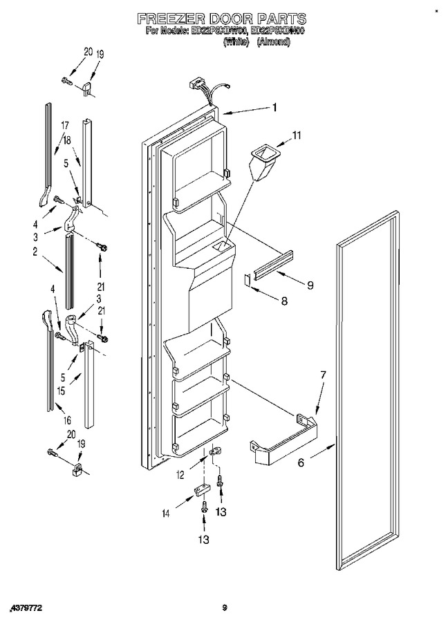 Diagram for ED22PSXDW00