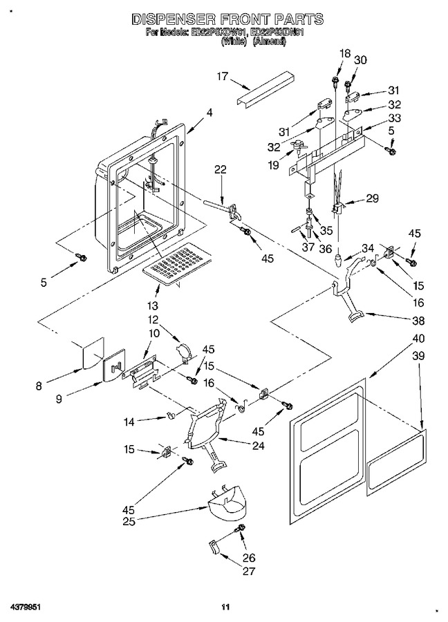 Diagram for ED22PSXDW01