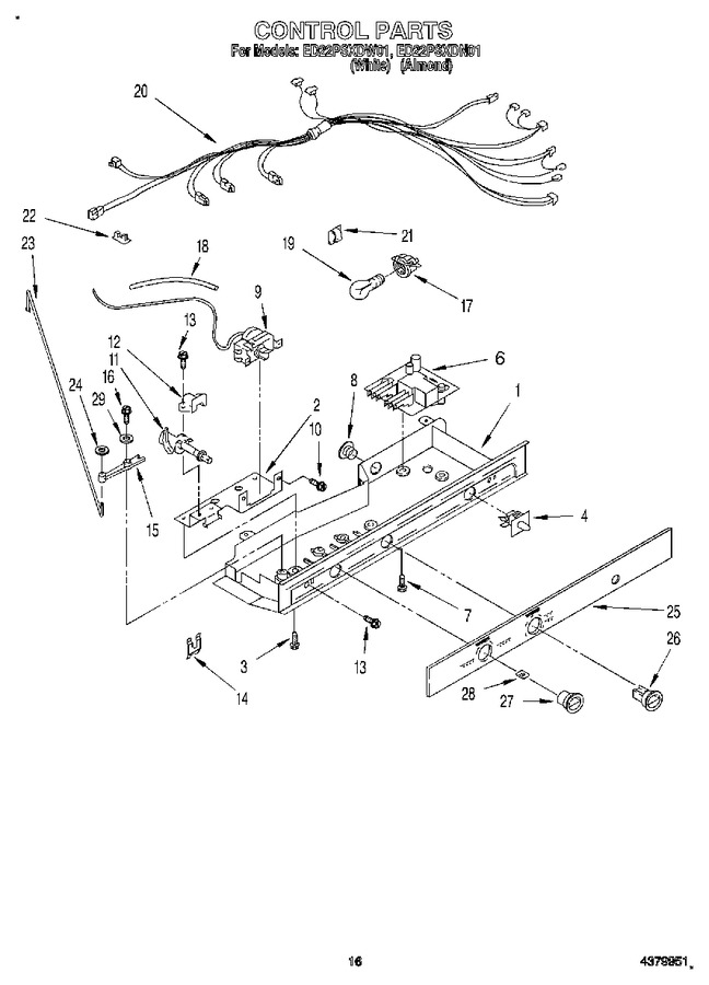 Diagram for ED22PSXDW01