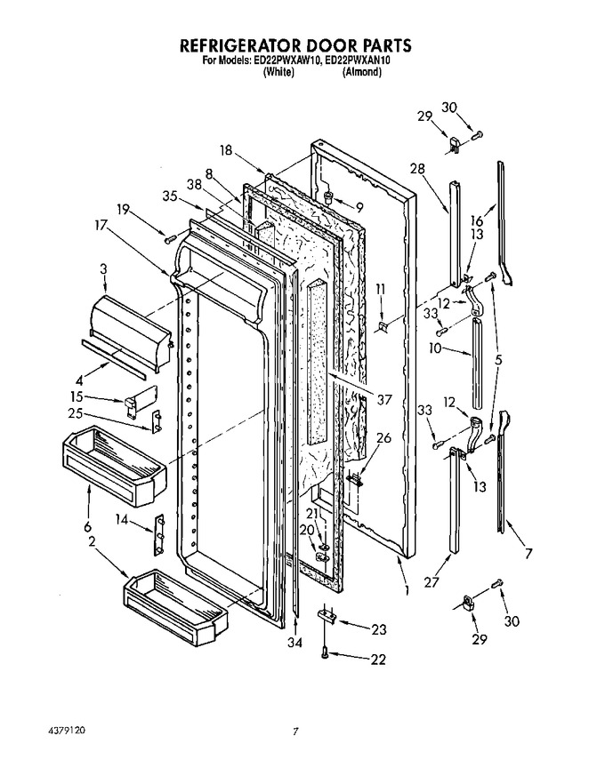 Diagram for ED22PWXAN10