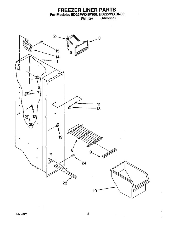 Diagram for ED22PWXBW00