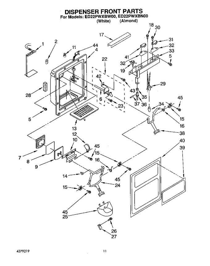 Diagram for ED22PWXBW00