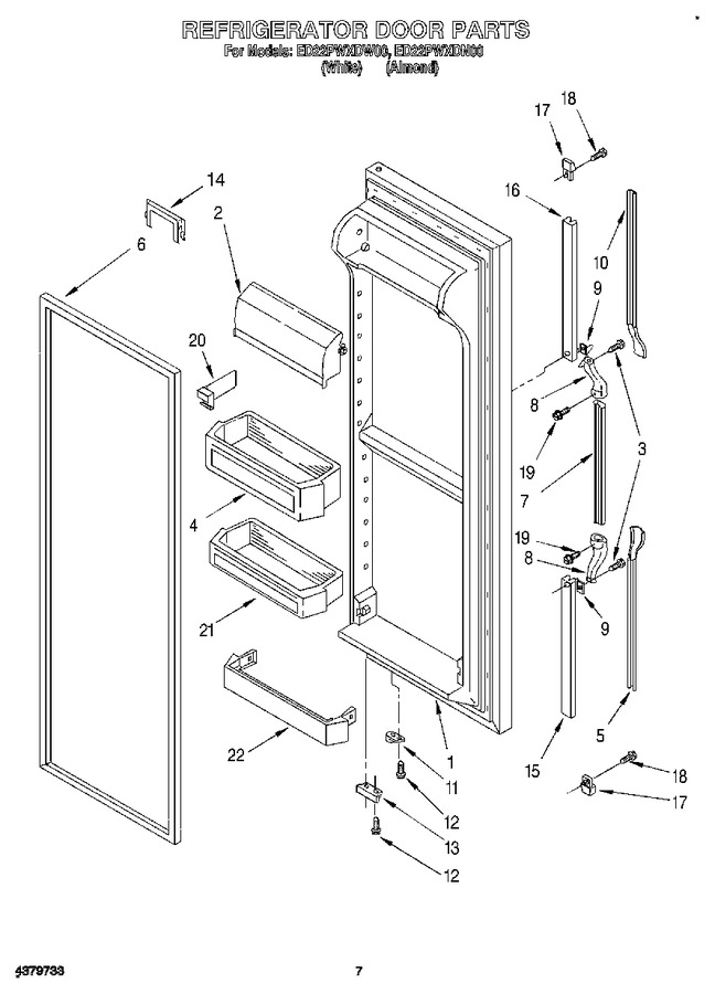 Diagram for ED22PWXDW00