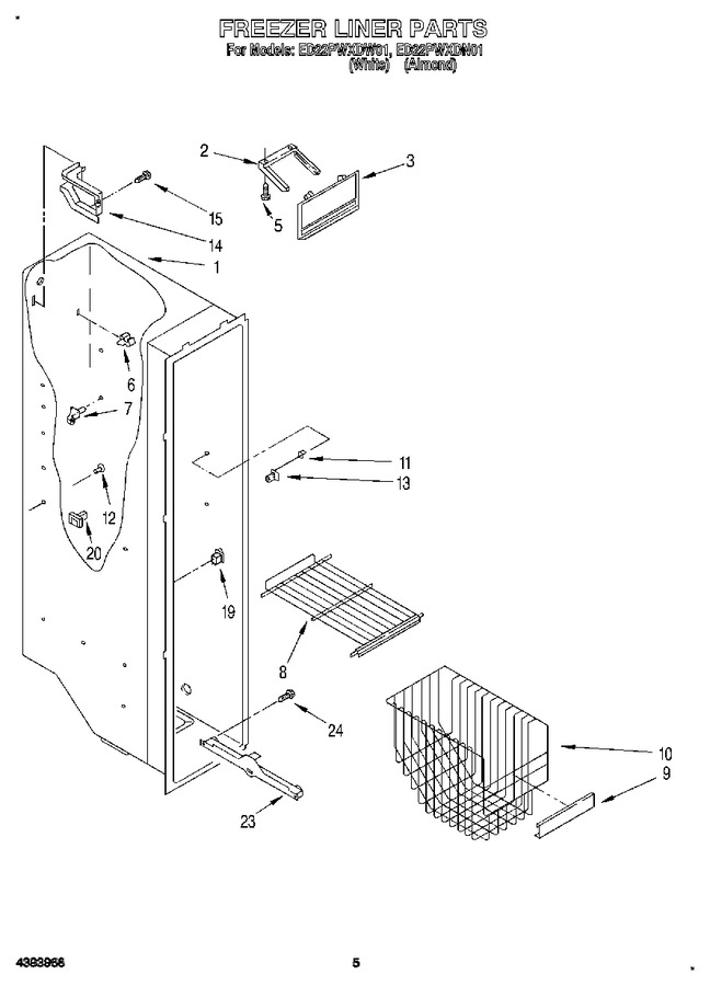 Diagram for ED22PWXDW01