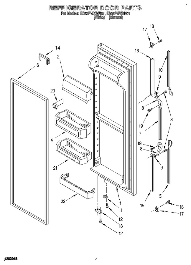 Diagram for ED22PWXDW01