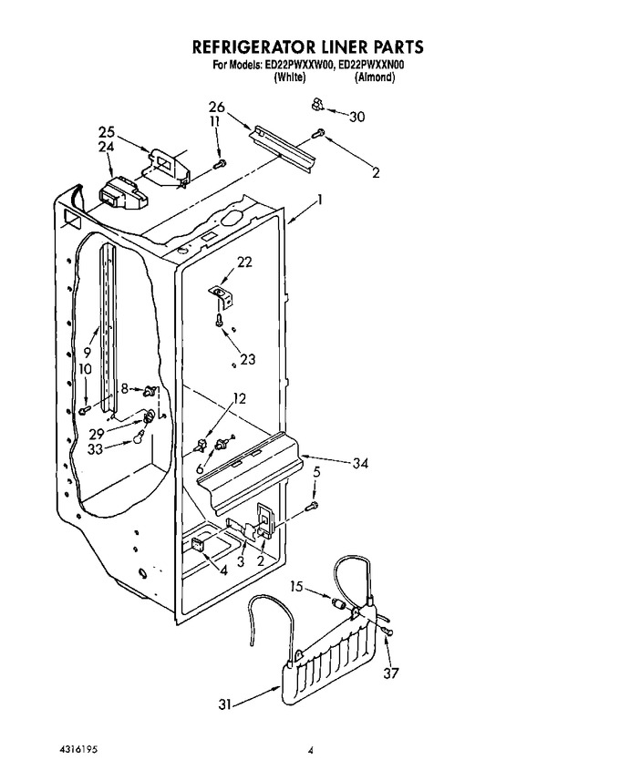 Diagram for ED22PWXXN00