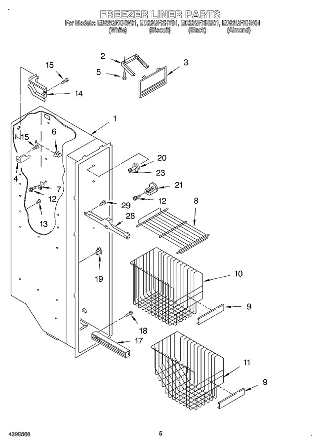 Diagram for ED22QFXHT01