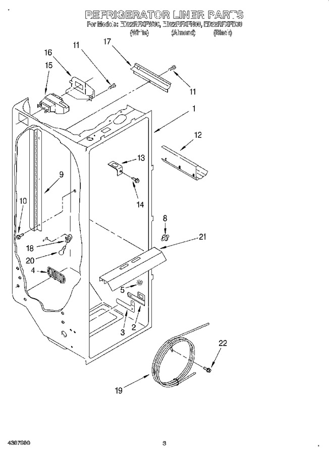 Diagram for ED22RFXFB00