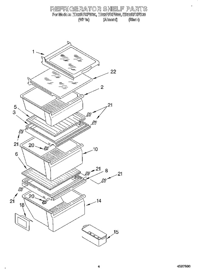 Diagram for ED22RFXFB00