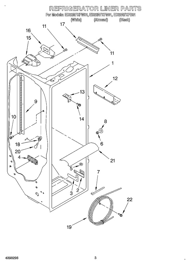 Diagram for ED22RFXFW01