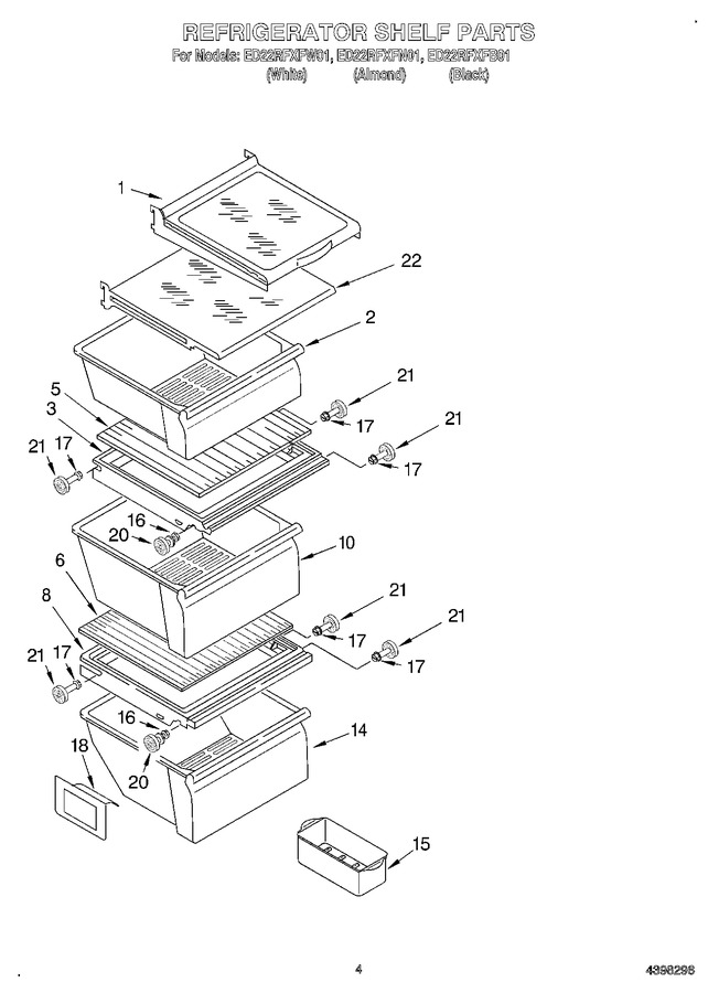 Diagram for ED22RFXFW01