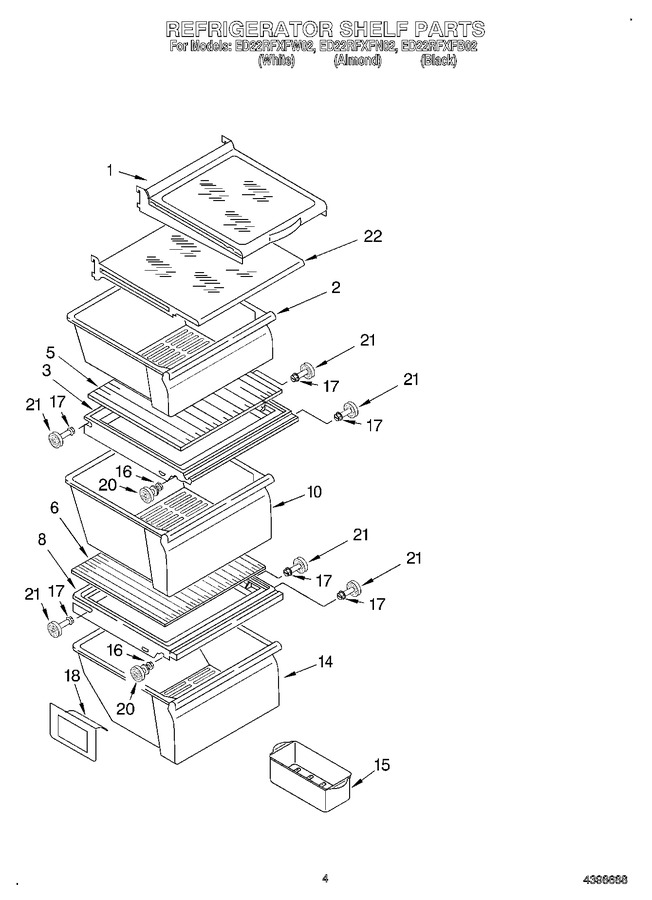 Diagram for ED22RFXFW02