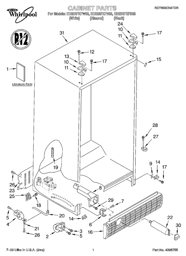 Diagram for ED22RFXFB03