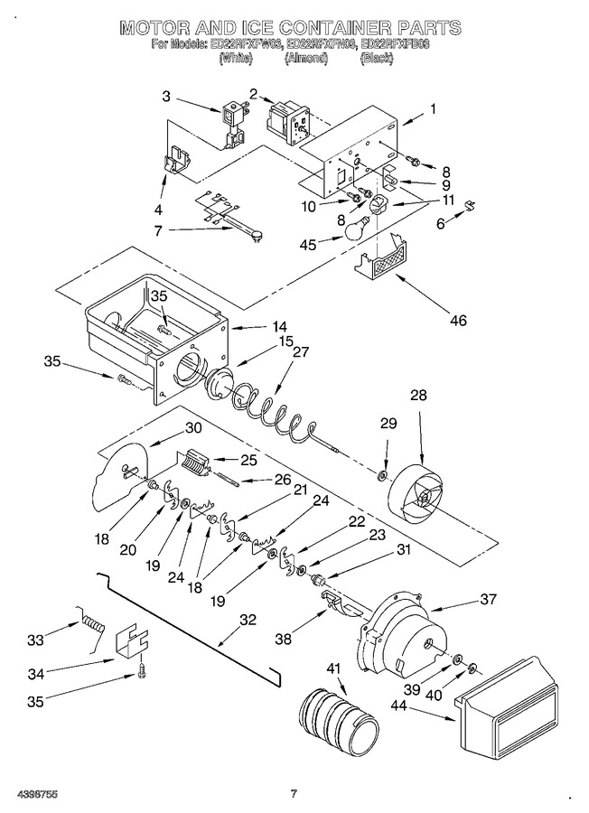 Diagram for ED22RFXFW03