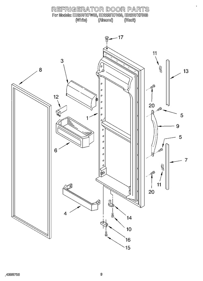 Diagram for ED22RFXFB03