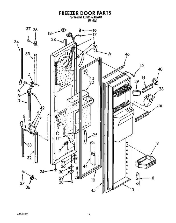 Diagram for ED22RQXXW01