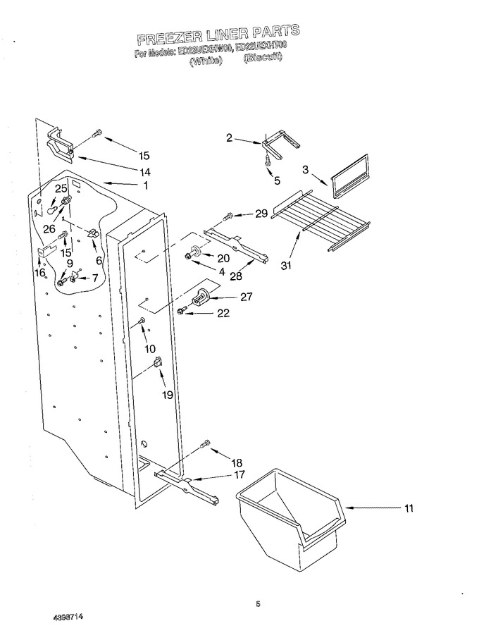 Diagram for ED22UEXHW00