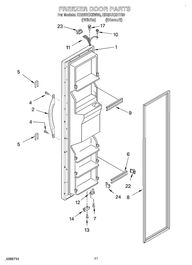 Diagram for ED22UEXHW00