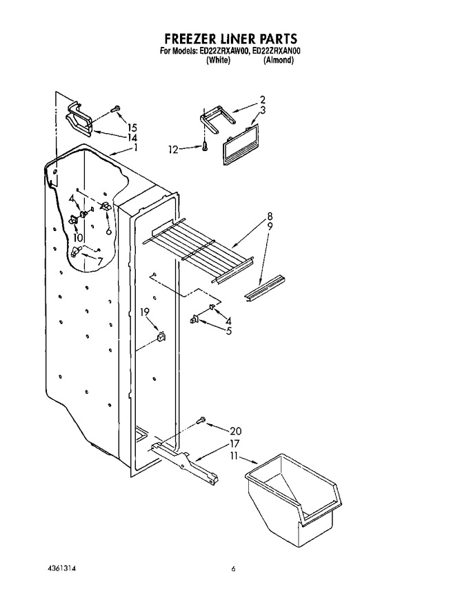 Diagram for ED22ZRXAN00